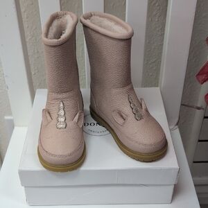 Pink Unicorn Boots for Kids